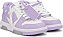 Off-White Out Of Office Calf Leather Branco e Roxo - Imagem 3