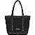 Supreme x B.B. Simon Bolsa Totebag Denim Preta - Imagem 1