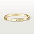 Cartier Bracelete Love Yellow Gold 18 - Imagem 1