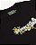 Denim Tears Camiseta Floral Preta - Imagem 2