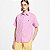 Louis Vuitton Camisa Manga Curta Monogram Striped Branca e Rosa - Imagem 2
