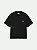 Rhude Camiseta Classique Mock Neck Preta - Imagem 1