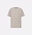 Dior Camiseta Oblique Bege - Imagem 1