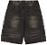 Vale Lives Forever Shorts Jeans Candy Jorts Preto - Imagem 2