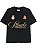 Rhude Camiseta Script Crest Preta - Imagem 1