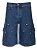 Palm Angels Bermuda Mw Metal Frame Cargo Denim Azul - Imagem 1