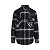Palm Angels Camisa Monogram Check Overshirt Cinza - Imagem 1