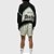 Rhude Bermuda Awakeing Sport & Team Branca e Preta - Imagem 3
