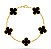 Van Cleef Pulseira Vintage Alhambra 5 motivos Onyx - Imagem 1
