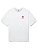 Casablanca Camiseta Logo Patch Oversized Branca - Imagem 1