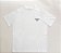 Prada Camiseta Logo Print Branca - Imagem 2