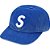 Supreme Boné Pigment Canvas S Logo 6 Panel Royal Azul - Imagem 1