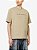 Acne Studios Camiseta Exford Stamp Studded Beige - Imagem 3