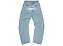Corteiz Calça Island Baggy Jeans Azul - Imagem 1