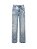 Birth Of Royal Child Calça Chain Ink Pink Detailed Patch Jeans Azul - Imagem 1
