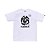 Bape x Dover Street Market Camiseta Face White Grey Camo Branca - Imagem 1