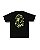 Bape Camiseta 1st Camo Big Ape Head Preta e Amarela - Imagem 2