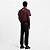 Louis Vuitton Camiseta com LV em Relevo Burgundy - Imagem 3