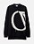 Off-White Moletom Crewneck Ow Maxi Logo Preto - Imagem 1