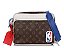 Louis Vuitton x NBA Bolsa Nil Messenger Marrom - Imagem 1