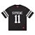 Supreme Camiseta Studded Football Top SS26-W1 Preta - Imagem 1