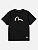 Evisu Camiseta Hand-Brushed Seagull Print Preta - Imagem 1
