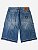 Evisu Bermuda Cargo Heavy Washed studded Indigo - Imagem 2