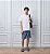 Dior Bermuda Oblique Twill Azul - Imagem 2