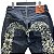 Evisu Calça Indigo Azul - Imagem 3