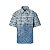 Louis Vuitton Camisa Jeans de Manga Curta Monogram Azul - Imagem 1