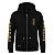 Chrome Hearts Moletom Zip Up Vertical Logo Preta - Imagem 1