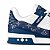 Louis Vuitton Tênis LV Trainer Azul - Imagem 2