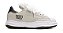 Maison Mihara Yasuhiro Blakey Puffer OG Sole Monster Leather Low White Black - Imagem 1
