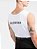 Balenciaga Camiseta Regata Logo Embroidered Loose Branco - Imagem 2