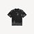Balenciaga Camiseta Back Medium Fit Preto Desbotado - Imagem 1