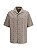 Off-white Camisa Jacquard Bowling Bege - Imagem 1