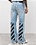 Off-white Calça Diagonal Fresco Azul Jeans - Imagem 3