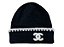 Chanel Touca CC Logo Laciness Preta - Imagem 1