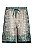 - Amiri Bermuda Monogram Bandana Print Silk Multi Verde - Imagem 2