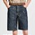 Louis Vuitton Bermuda Jeans Monogram Indigo - Imagem 2
