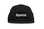 Supreme Boné Waxed Cotton Camp FW23 Preto - Imagem 1