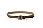Kapital Cinto de Couro Studded Disco Buckle Marrom - Imagem 2