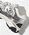 Chanel Tenis CC Logo Prata e Branco - Imagem 3