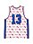 Supreme x Mitchell & Ness Camiseta Regata Monogram Basketball (SS26) - Imagem 2
