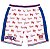 Supreme x Mitchell & Ness Bermuda Monogram Basket Branca - Imagem 1
