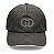Gucci Boné GG Nylon Baseball Cinza - Imagem 1