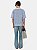 Amiri Camiseta Sport Mesh Azul - Imagem 2