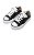 Maison Mihara Yasuhiro Peterson OG Sole Leather Low Preto - Imagem 1
