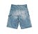 Kapital Bermuda 14oz Denim Studs Remake Azul - Imagem 2
