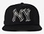 Oma Studios Boné NY 2D Black White Cream - Imagem 1